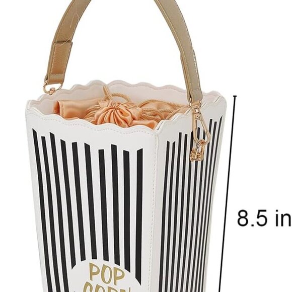 Women Crossbody Bag Leather Popcorn Style Clutch Shoulder Purse Gift - Picture 2 of 8